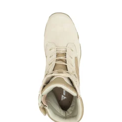 Wolverine Ates, Gx-8, Desert, Composite Toe, Side Zip, Boot, Suede Leather, Nylon Upper, Moisture-Wicking, Cushioned Insert, Ykk Zipper, Lightweight Eva Midsole, Non Metallic, Astm F2413-11, Slip Resistant Rubber Outsole, Cement Construction, Astm F2413-18 M I/75 C/75 Eh, Warrior Leather, Oil Resistant, Stain Resistant, Abrasion Resistant.
