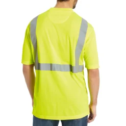 Wolverine Caution Short Sleeve Tee Hi Vis Green Shop