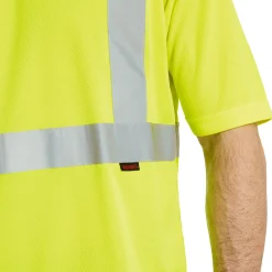 Wolverine Caution Short Sleeve Tee Hi Vis Green Shop
