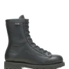 Wolverine Men'S 8" Lace-To-Toe Durashocks Side Zip Dryguard Black Hot
