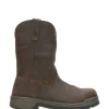 Wolverine Men'S Cabor Epx® Waterproof Composite Toe Wellington Dark Brown New