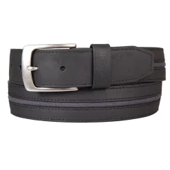 Wolverine Men'S Canvas & Leather Belt Black Store