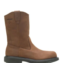 Wolverine Men'S Dd Work Steel Toe Wellington Dark Brown Sale