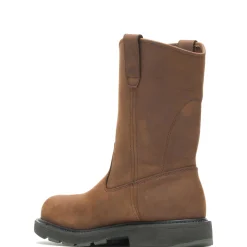 Wolverine Men'S Dd Work Steel Toe Wellington Dark Brown Sale