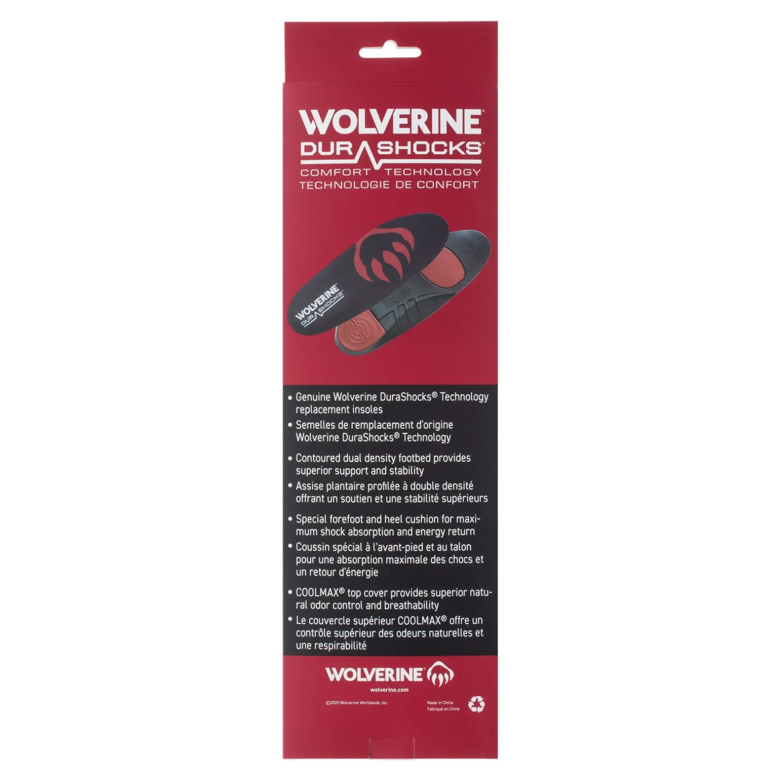 Wolverine Men'S Durashocks® Insoles Black Cheap