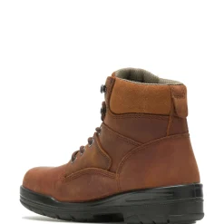 Wolverine Men'S Durashocks® Slip Resistant 6" Work Boot Dark Brown Cheap