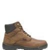 Wolverine Men'S Durbin Waterproof 6" Steel-Toe Work Boot Brown Cheap