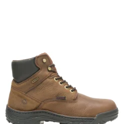Wolverine Men'S Durbin Waterproof 6" Work Boot Brown Sale
