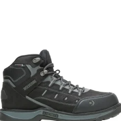 Wolverine Men'S Edge Lx Epx® Waterproof Carbonmax® Work Boot Black/Grey New