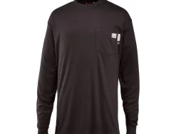 Wolverine Men'S Firezero Long Sleeve Tee Black Fashion
