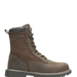 Wolverine Men'S Floorhand Insulated 8" Steel-Toe Work Boot Dark Brown Cheap
