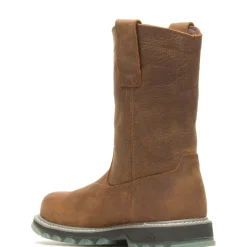 Wolverine Men'S Floorhand Lx Wellington Work Boot Sudan Brown Store