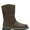 Wolverine Men'S Floorhand Met-Guard Steel-Toe Wellington Work Boot Dark Brown Fashion
