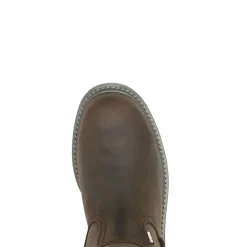 Wolverine Men'S Floorhand Met-Guard Steel-Toe Wellington Work Boot Dark Brown Fashion