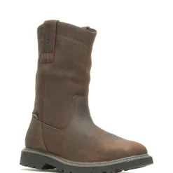 Wolverine Men'S Floorhand Square-Toe Wellington Work Boot Dark Brown Store