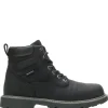 Wolverine Men'S Floorhand Waterproof Steel-Toe 6" Work Boot Black Store