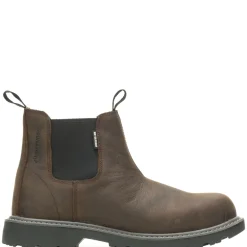 Wolverine Men'S Floorhand Work Romeo Dark Brown Flash Sale