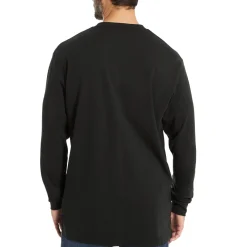 Wolverine Men'S Fr Long Sleeve Print Tee Black Fashion