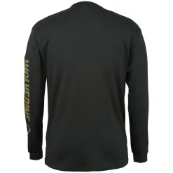 Wolverine Men'S Fr Long Sleeve Print Tee Black Fashion