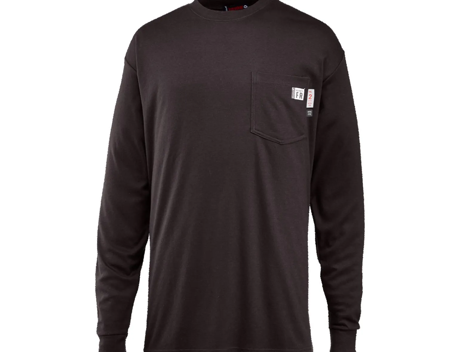 Wolverine Men'S Fr Long Sleeve Tee Black Fashion