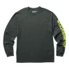 Wolverine Men'S Graphic Long Sleeve Dark Grey Heather Cheap