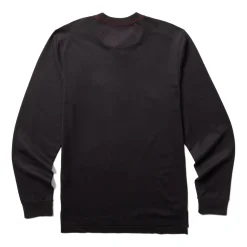 Wolverine Men'S Guardian Cotton™ Long Sleeve Henley Black Outlet