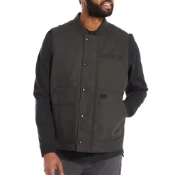 Wolverine Men'S Guardian Cotton™ Work Vest Onyx Store