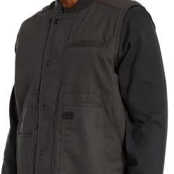 Wolverine Men'S Guardian Cotton™ Work Vest Onyx Store