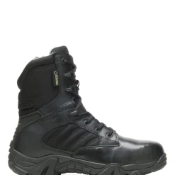 Wolverine Men'S Gx-8 Composite Toe Side Zip Boot With Gore-Tex® Black Clearance