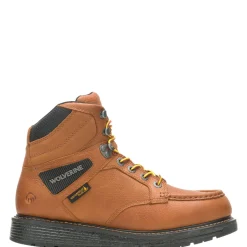 Wolverine Men'S Hellcat Ultraspring™ Moc Toe Wedge 6" Work Boot Tan Online