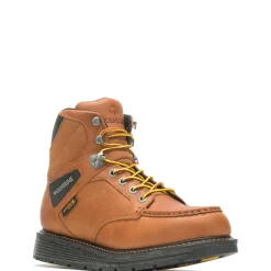 Wolverine Men'S Hellcat Ultraspring™ Moc Toe Wedge 6" Work Boot Tan Online