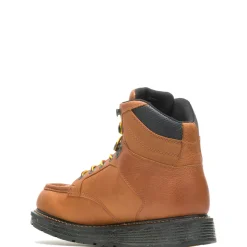 Wolverine Men'S Hellcat Ultraspring™ Moc Toe Wedge 6" Carbonmax® Work Boot Tan Cheap