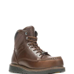Wolverine Men'S Hellcat Ultraspring™ Moc Toe Wedge 6" Carbonmax® Work Boot Monks Robe Clearance