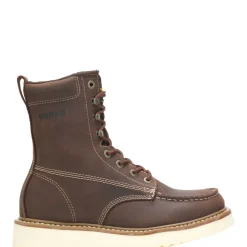 Wolverine Men'S Loader 8" Steel-Toe Wedge Boot Brown Clearance
