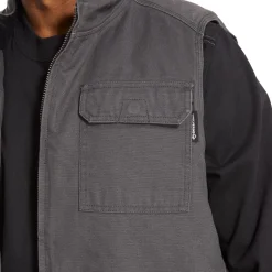 Wolverine Men'S Lockhart Vest Granite Fashion