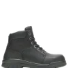 Wolverine Men'S Marquette Steel-Toe 6" Work Boot Black New