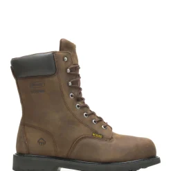 Wolverine Men'S Mckay Waterproof Steel-Toe 8” Work Boot Brown Shop