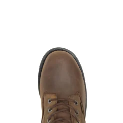 Wolverine Men'S Mckay Waterproof Steel-Toe 6” Work Boot Brown Best Sale