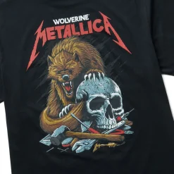 Wolverine Men'S Metallica Scholars Collection Graphic Tee Black Best Sale
