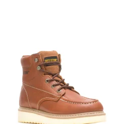 Wolverine Men'S Moc-Toe Steel-Toe Eh 6" Work Boot Tan Clearance