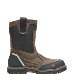 Wolverine Men'S Overman Waterproof Carbonmax® Wellington Brown/Black Store