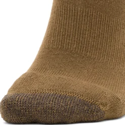Wolverine Men'S 3-Pk Cotton Crew Sock Coyote Brown Hot