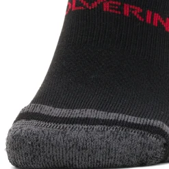 Wolverine Men'S 3Pk Single Safety Toe Tab Low Cut Sock Black Cheap