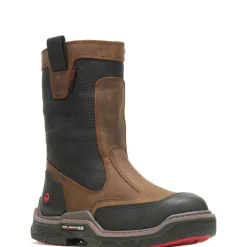 Wolverine Men'S Raider Durashocks® Heavy Duty Carbonmax™ Work Wellington Brown Best