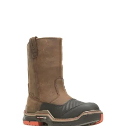 Wolverine Men'S Raider Durashocks® Shield Carbonmax® Wellington Work Boot Dark Brown Hot