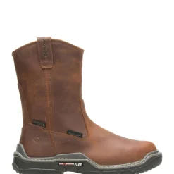 Wolverine Men'S Raider Durashocks® Waterproof Met-Guard Wellington Peanut Best Sale