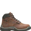 Wolverine Men'S Raider Durashocks® Waterproof 6" Met-Guard Work Boot Peanut Discount