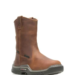 Wolverine Men'S Raider Durashocks® Waterproof Met-Guard Wellington Peanut Best Sale