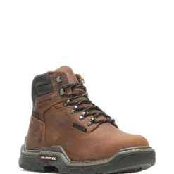 Wolverine Men'S Raider Durashocks® Waterproof 6" Met-Guard Work Boot Peanut Discount