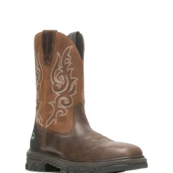 Wolverine Men'S Rancher Epx® Carbonmax™ Work Wellington Gravel/Brown Fashion